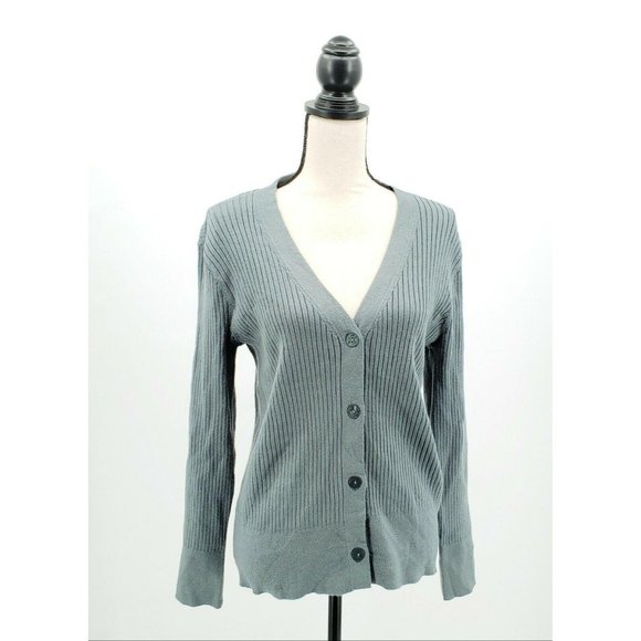 A New Day Casual Fit Front Cardigan Sweater Large NWT - Picture 1 of 7